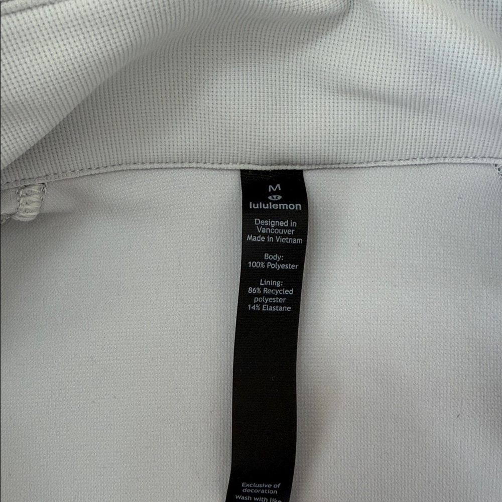 Lululemon Athletica Light Gray Jacket men’s jacket size M - Picture 2 of 7